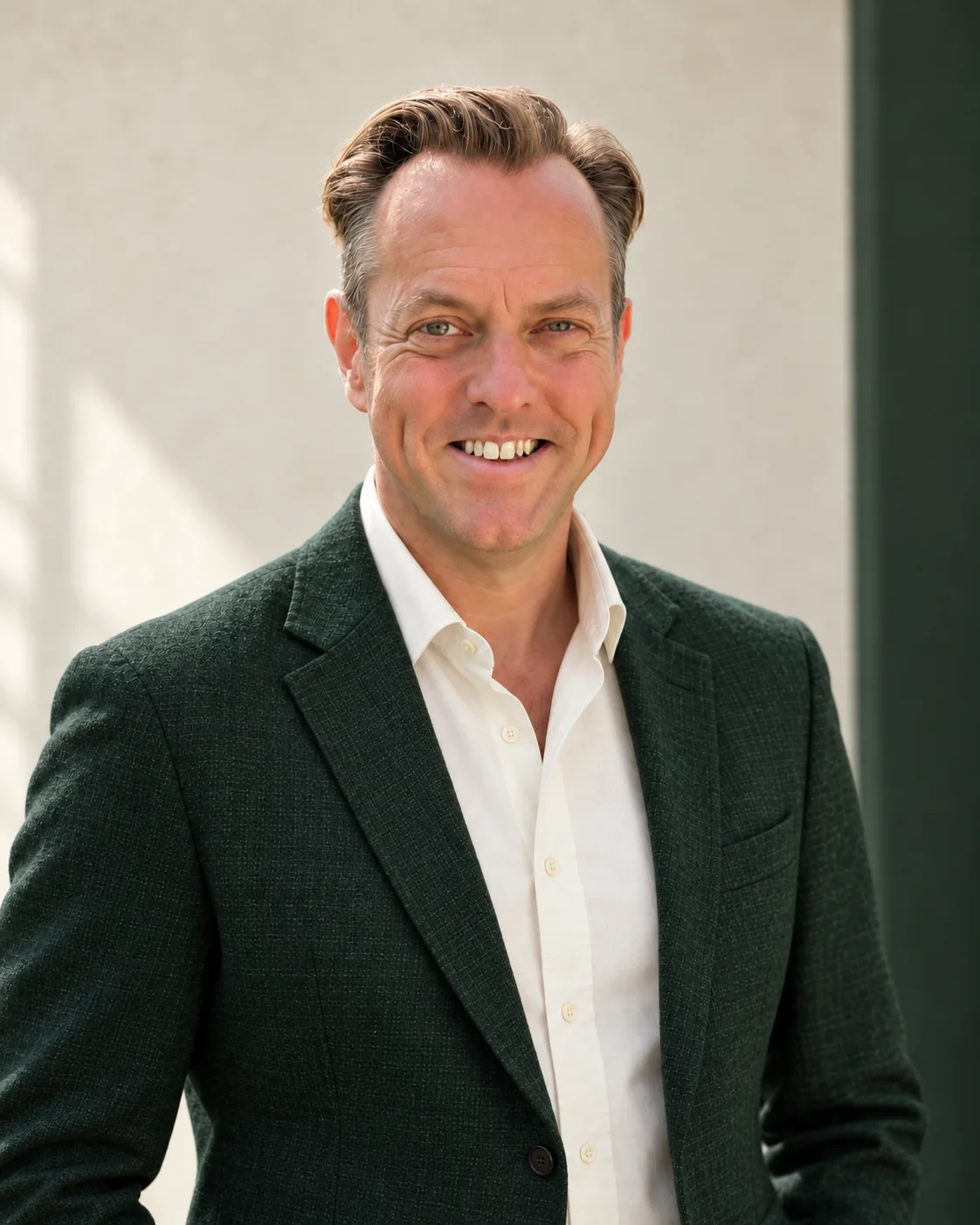 Ross Williams in the Fortitude studio